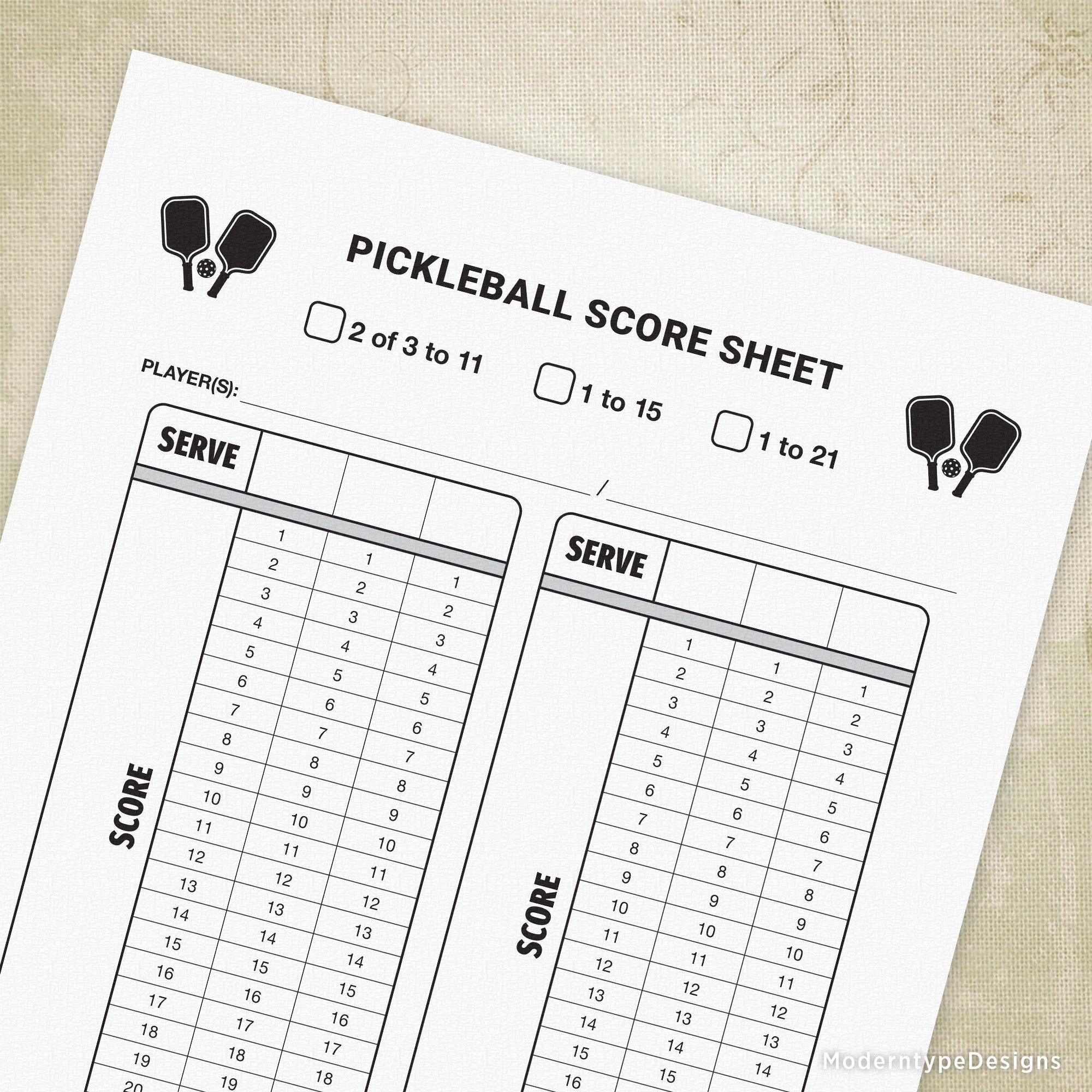 How to Score in Pickleball