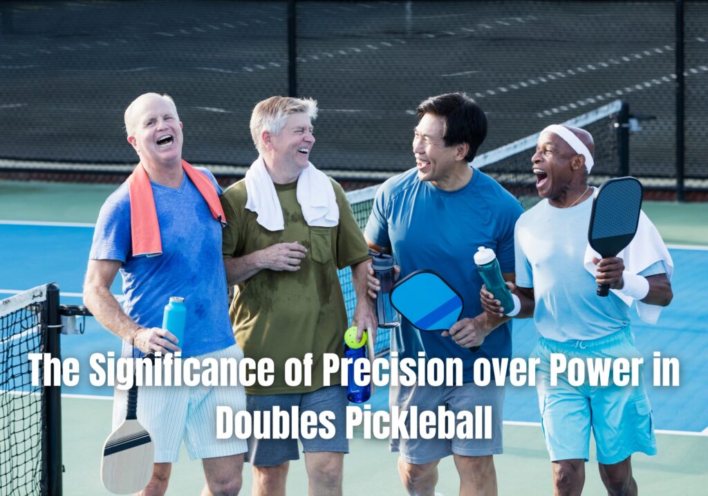 The Significance of Precision over Power in Doubles Pickleball